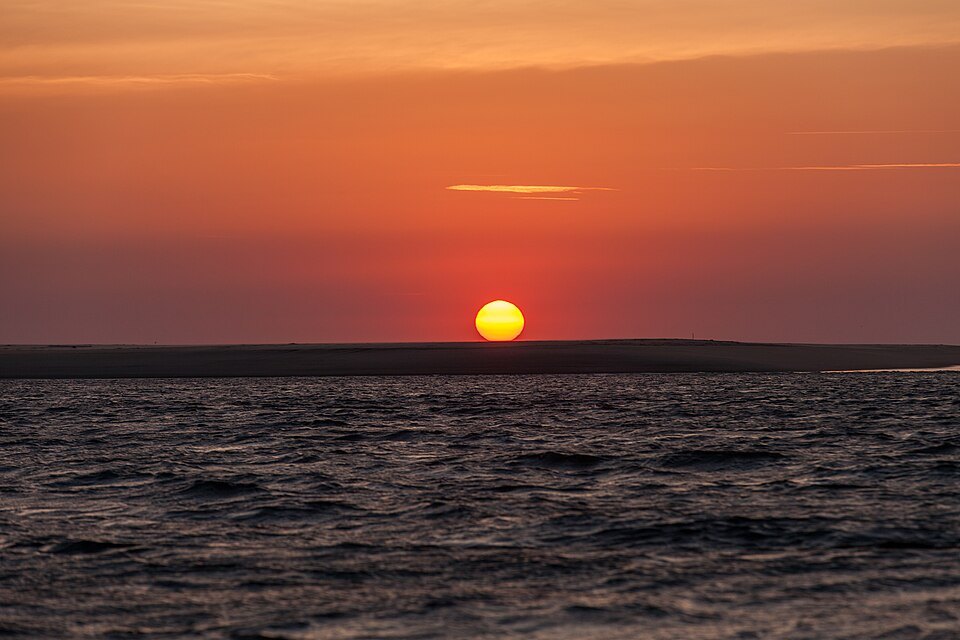 Evening light over Banc du Toulinguet